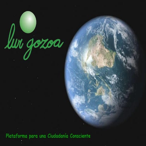 Presentacion lur gozoa