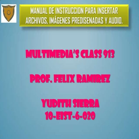 Manual de Instruccion de Power Point.