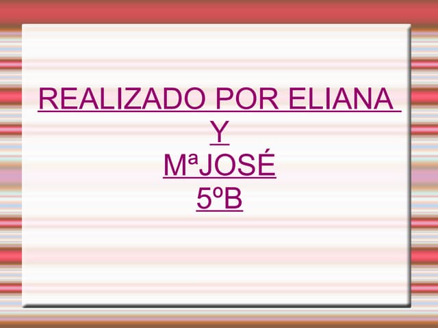 Presentacion Maria Jose y Eliana