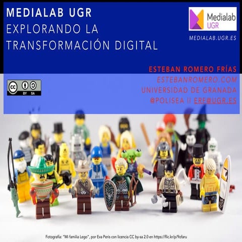"Medialab UGR: explorando la transformación digital" para jornadas de junior ...