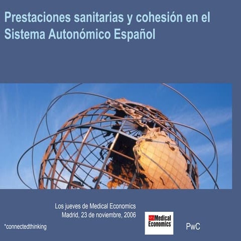 Prestaciones sanitarias y cohesión en el Sistema Autonómico español