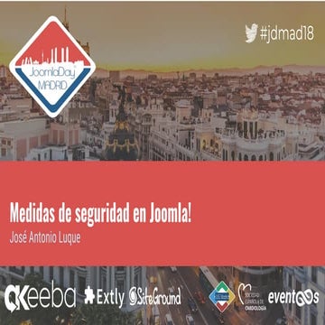  Medidas de seguridad en Joomla! 