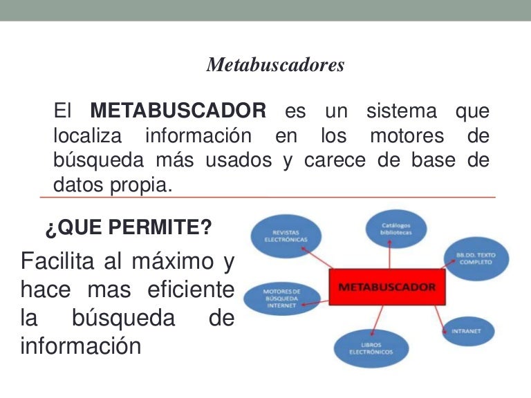 Presentacion metabuscadores