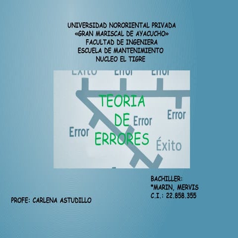 Presentacion metodos numerico teoria de errores 