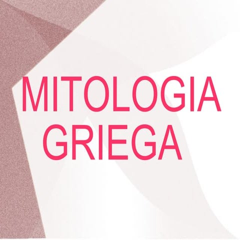 MITOLOGÍA GRIEGA: NARCISO