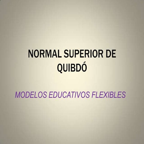 Presentacion Modelos