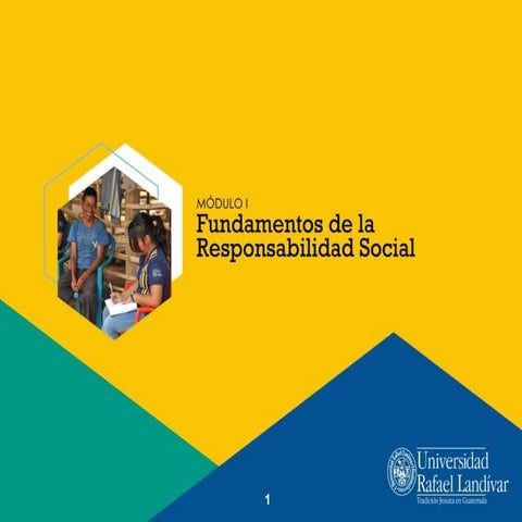 Presentación módulo 1 Responsabilidad social universitaria