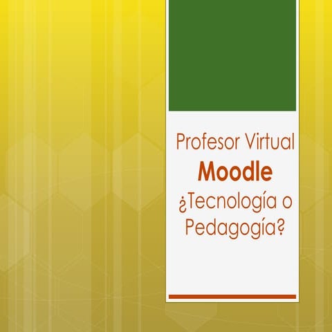 Presentacion moodle