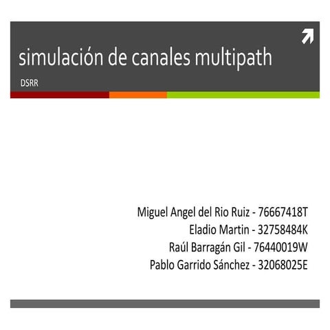 simulacion de canales multipath