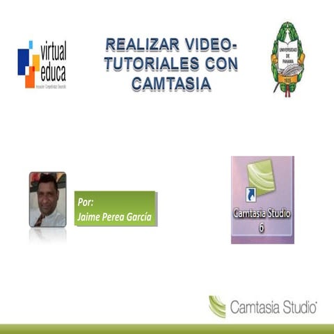 Tutorial como realizar un video con camtasia