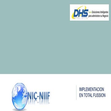 Nueva Presentacion NIIF para TOTAL Fussion