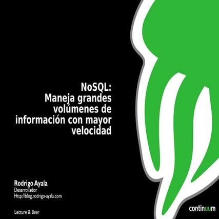 Bases de datos NoSQL