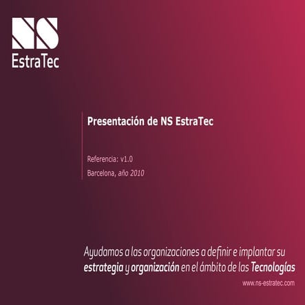 Presentacion ns estra tec