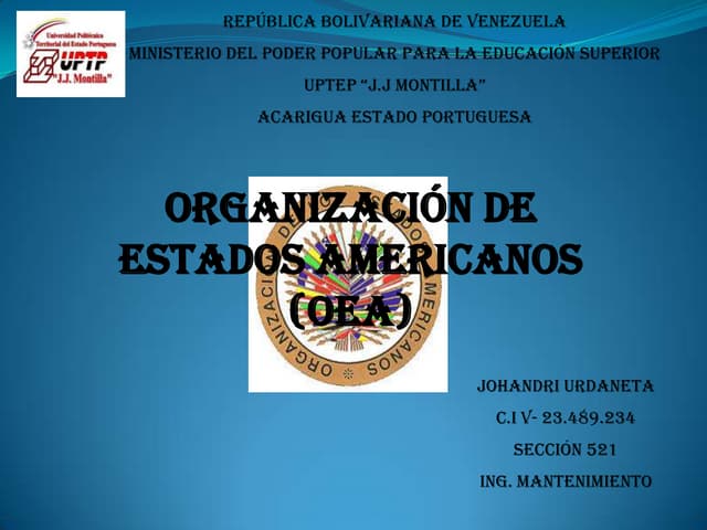 Presentacion oea