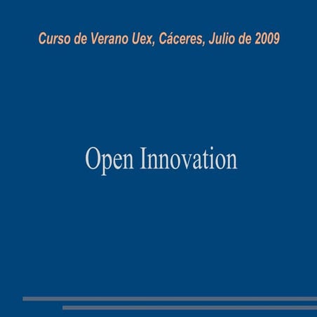 open innovation