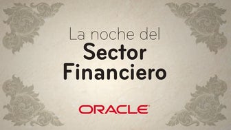 Presentación Paco Bermejo - La Noche del Sector Financiero