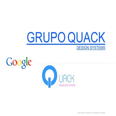 Presentacion  Grupo Quack