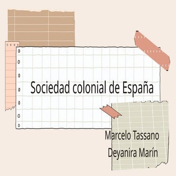 Características de la sociedad hispanoamericana colonial | PPTX