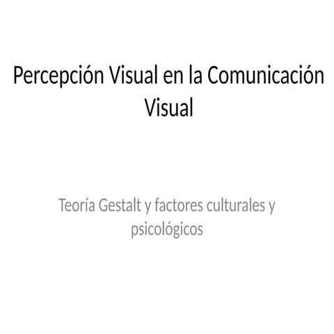 Presentacion_Percepcion_Visual.Artes plásticas y visuales | PPTX