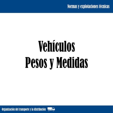 Presentacion pesos y medidas
