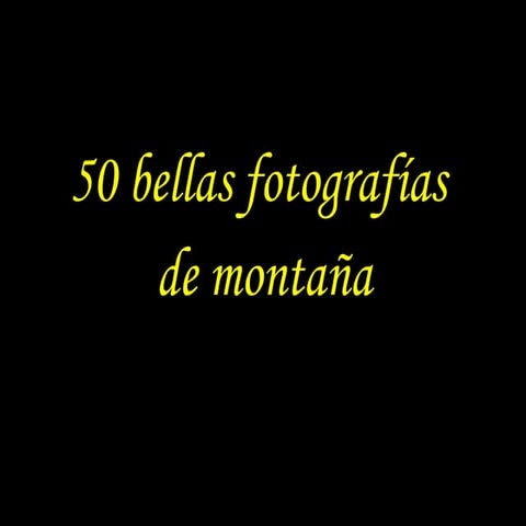 Presentacion pirineos