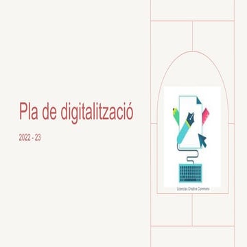Pla de digitalització 2022