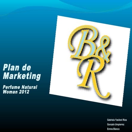 Presentación plan de marketing natural woman