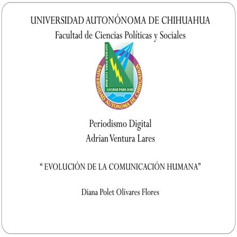 Comunicacion Humana por Interaccion Personal