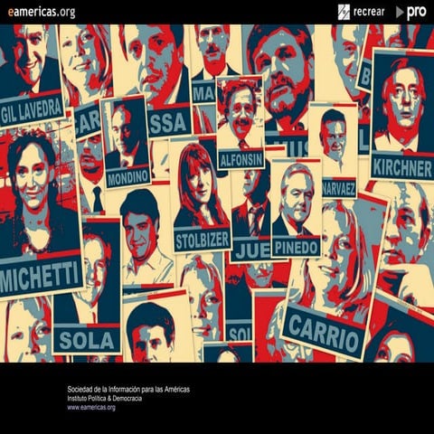 Todos quieren ser Obama. Taller Politica 2.0 PRO-RECREAR