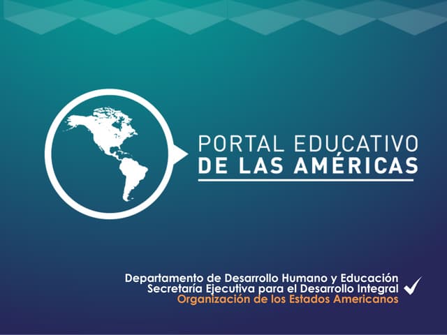 Presentación Portal Educativo de las Américas - 2015