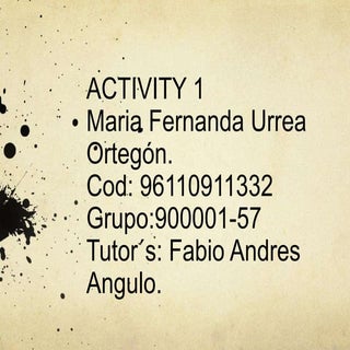 English Presentation