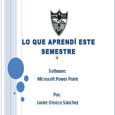 Presentación ¿Como usar Power Point?