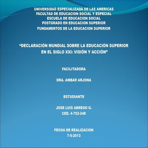 Presentacion power point (declaracion)