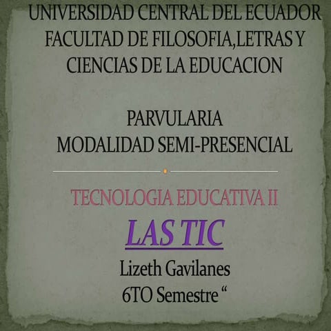 Presentacion power point tic