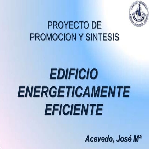 Proyecto de promoción y síntesis