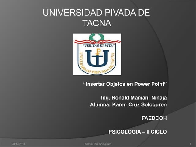 Presentacion ppt karen cruz sologuren
