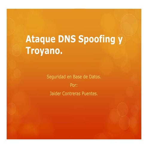 Ataque DNS Spoofing
