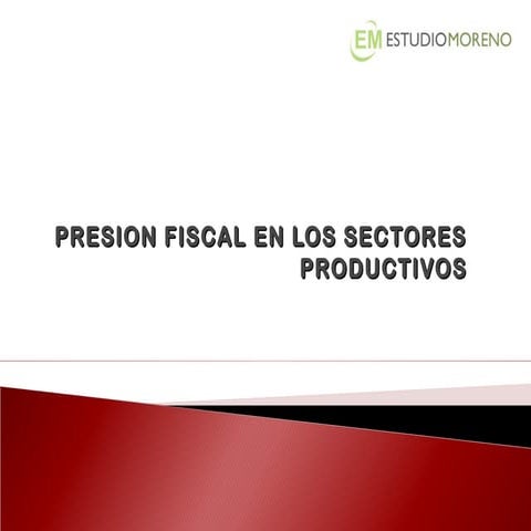 Carga Tributaria en Tucuman. Ejercicio sector Azucarero.2013