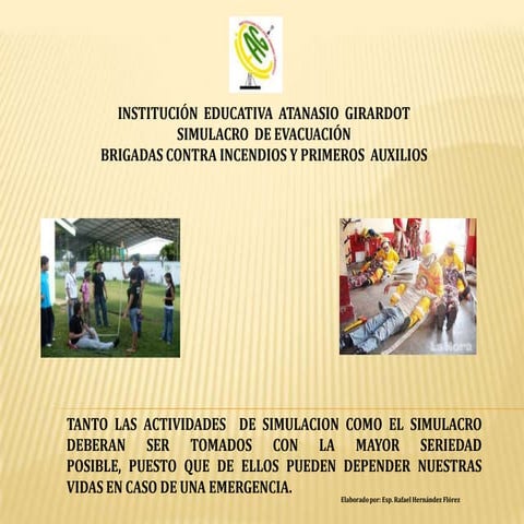 Presentacion prevension desastres