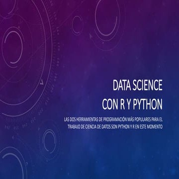 Análisis de datos: R vs Python | PDF