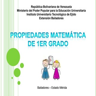 Presentacion propiedades matematica...