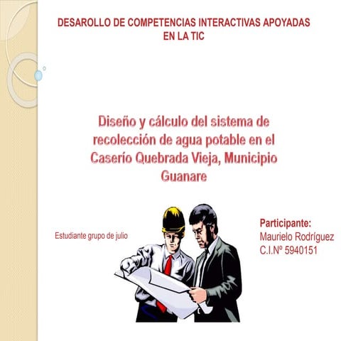 Agua Potable. Maurielo Rodriguez