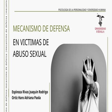 Mecanismo de defensa en víctimas de abuso