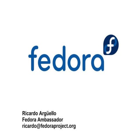 Presentacion Proyecto Fedora