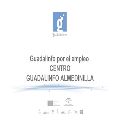 Presentacion proyecto guadalinfo por el empleo