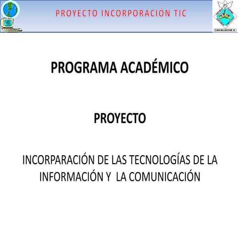 Presentacion proyecto tic