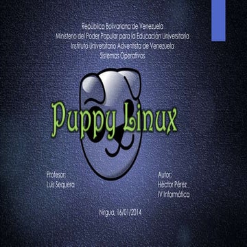 Puppy Linux | PPTX