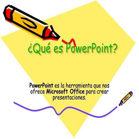 Presentacion qué es powerpoint