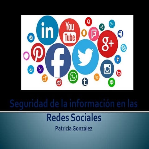 Presentacion redes sociales