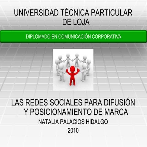 Redes sociales para posicionamiento de marca